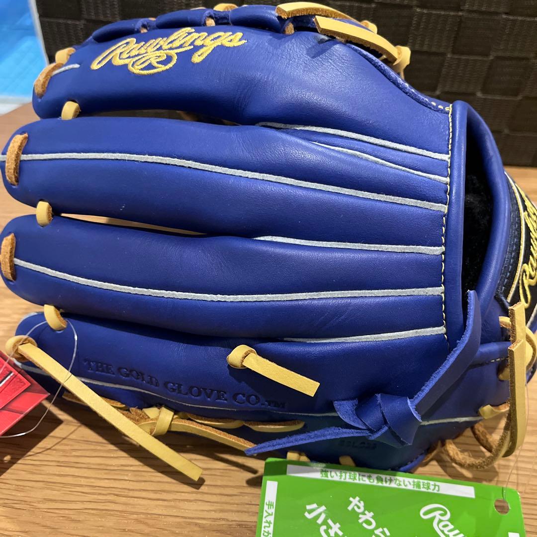 新品 値下げ中軟式少年用ローリングスJr.ハイパーテックR9N6L1 インディゴ