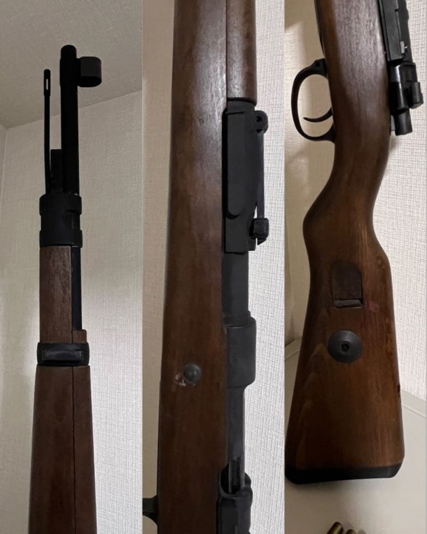マルシン モーゼル Kar98k ガスガン カートリッジ5発 木製ストック