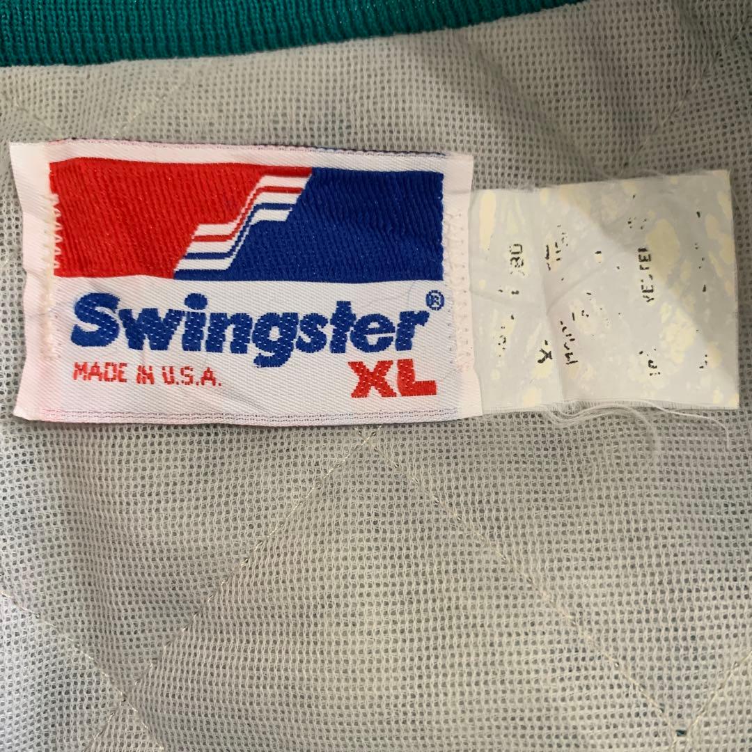 NFL マイアミドルフィンズ　ナイロン　スタジャン USA製