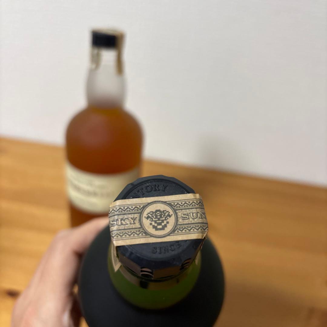 サントリーウイスキー　山崎蒸溜所秘蔵モルト/白州蒸溜所秘蔵モルト　2点セット①