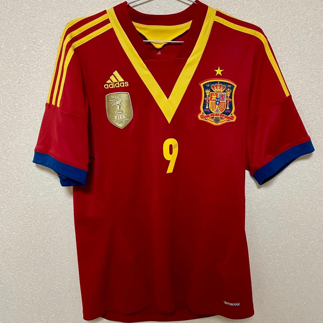 【正規品】スペイン代表 13/14 コンフェデ杯 トーレス ユニフォーム L