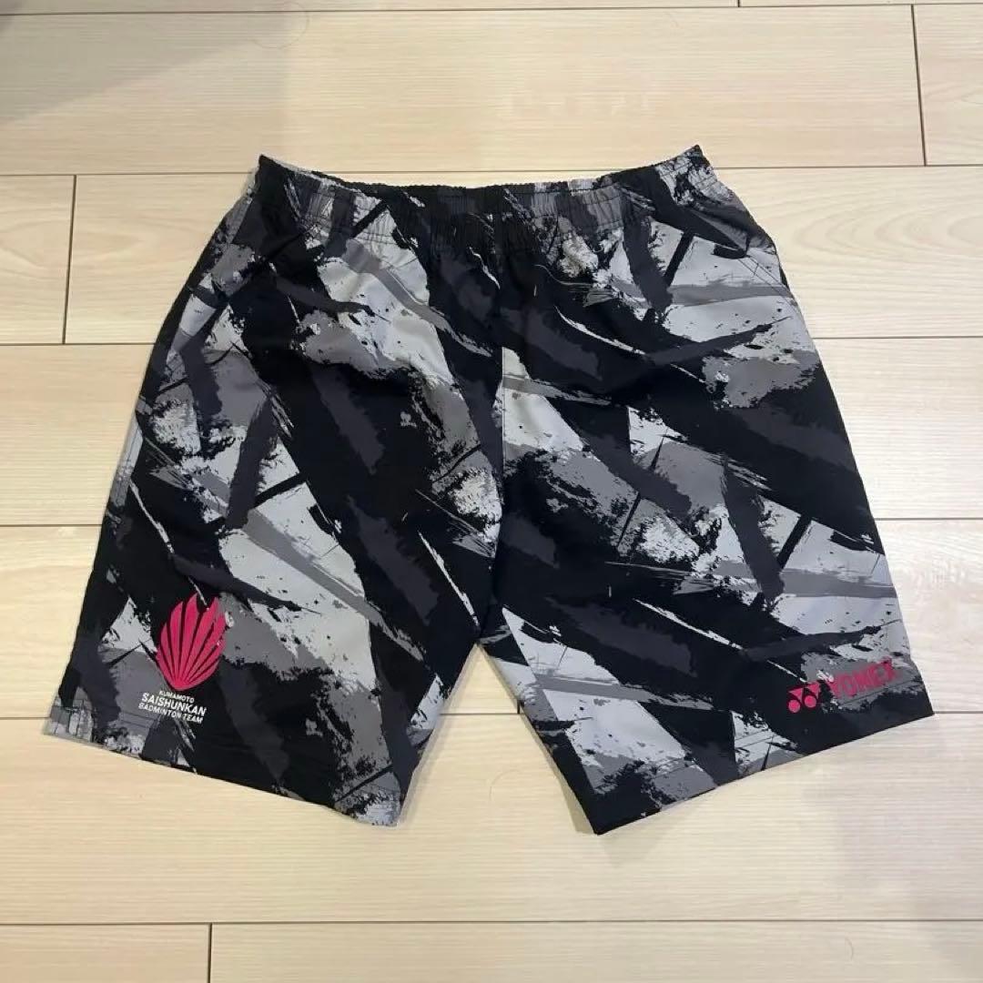 ヨネックス　バドミントン　ハーフパンツ　Lサイズ （再春館製薬所）