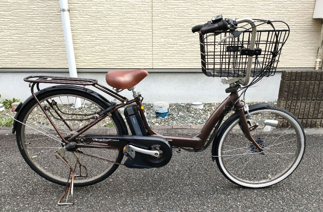 電動アシスト自転車 アンジェリーノ ブリジストン 東京都昭島市 引き取り限定