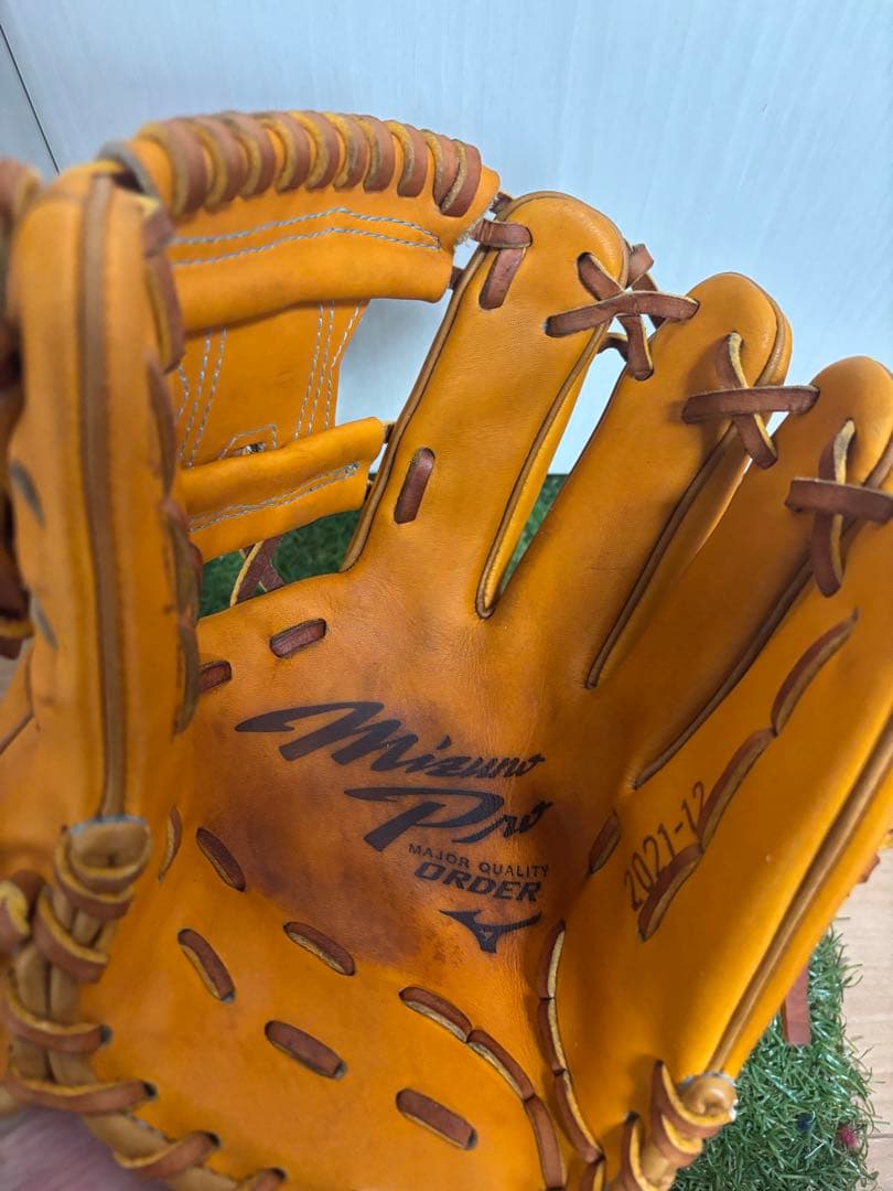 坂本モデル　ミズノプロ ダイバーシティブルー　内野手　オーダーグラブ　ミズノ
