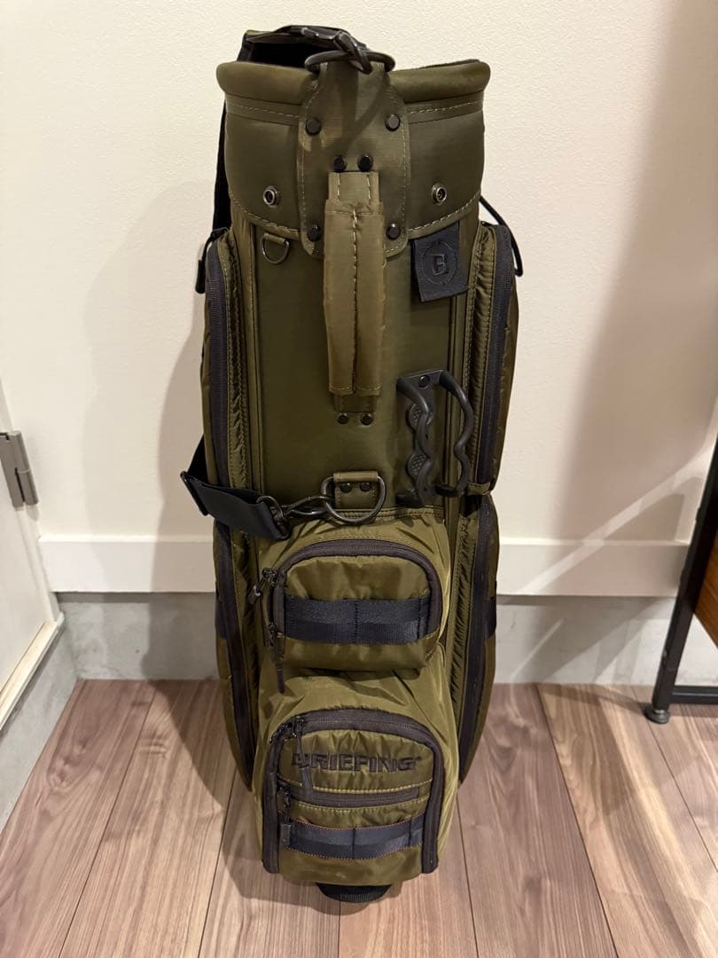 F*z様 BRIEFING キャディバッグ オリーブ