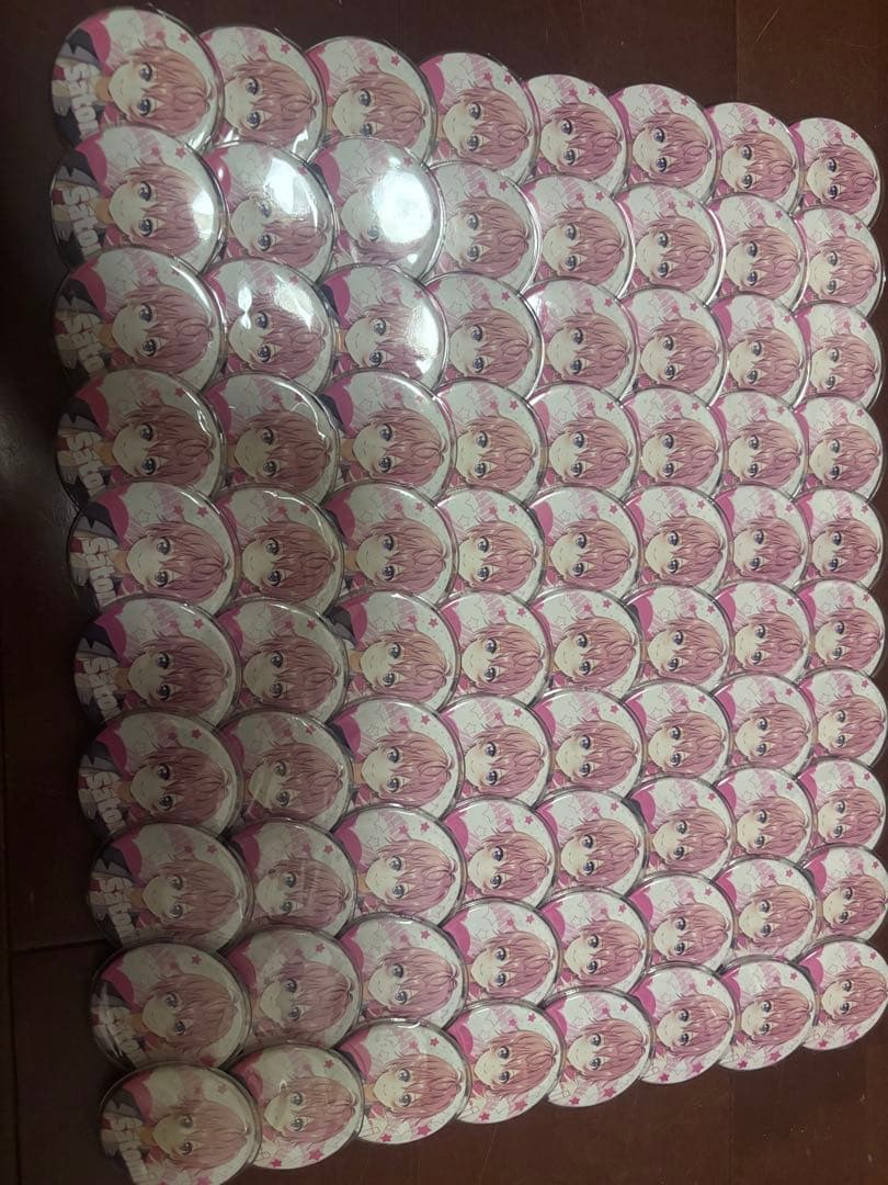 さとみくん缶バッチ同柄まとめ売り