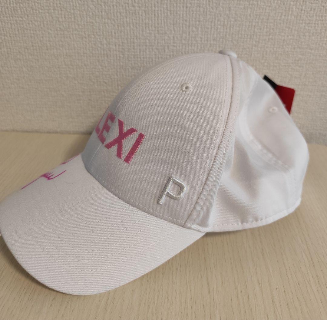 ★LPGA レキシー・トンプソン直筆サイン入りLEXIキャップ（未着用）