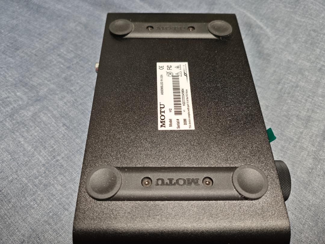 【年内のみ値下げ】MOTU M2 USBオーディオインターフェース