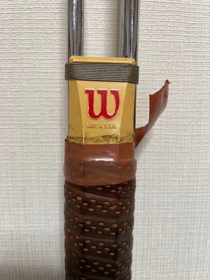 ウィルソン T3000 ヴィンテージ スチールラケット (希少モデル)