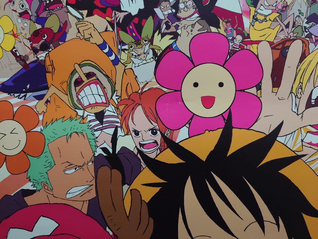 【レア】ONE PIECE　ワンピース　オマツリ男爵と秘密の島　ポスター　東映