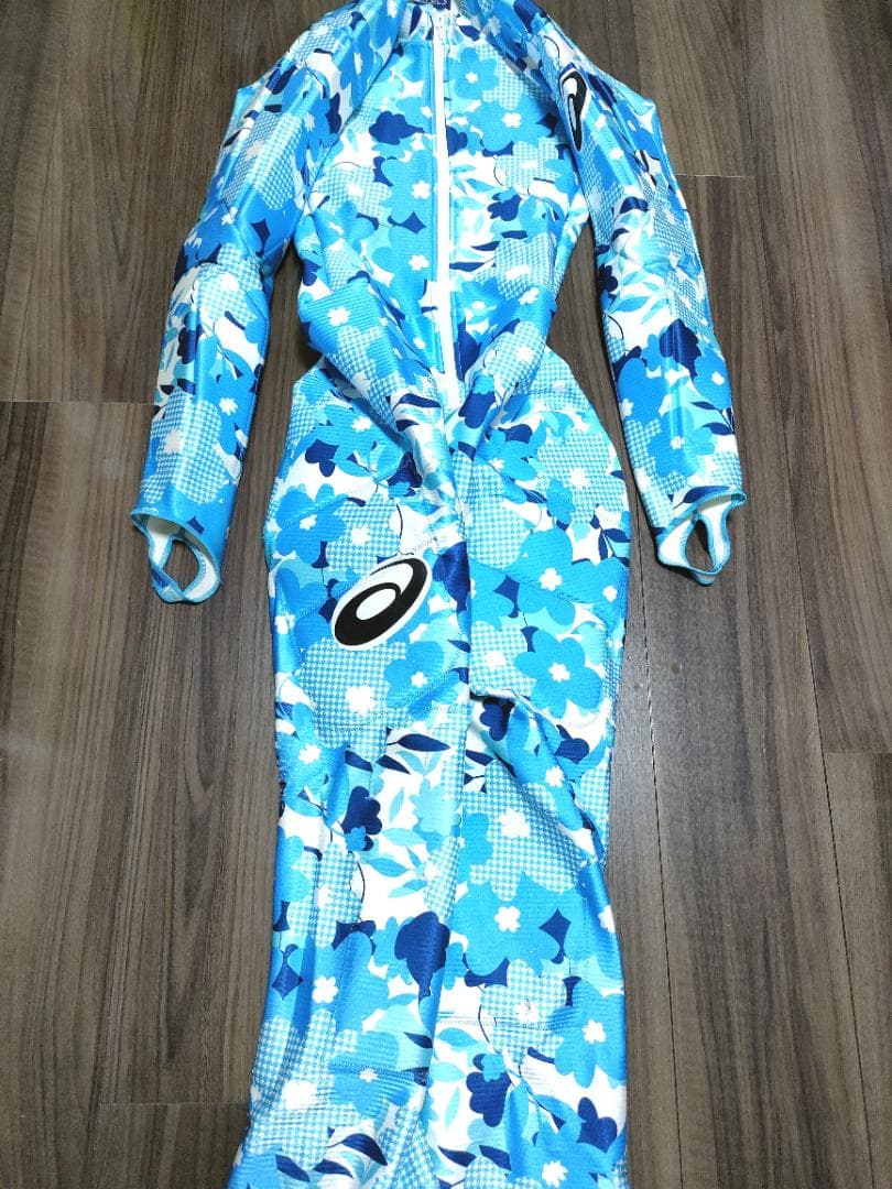 2/2 本日出品終了! Asics アルペンスキー ワンピース Lサイズ