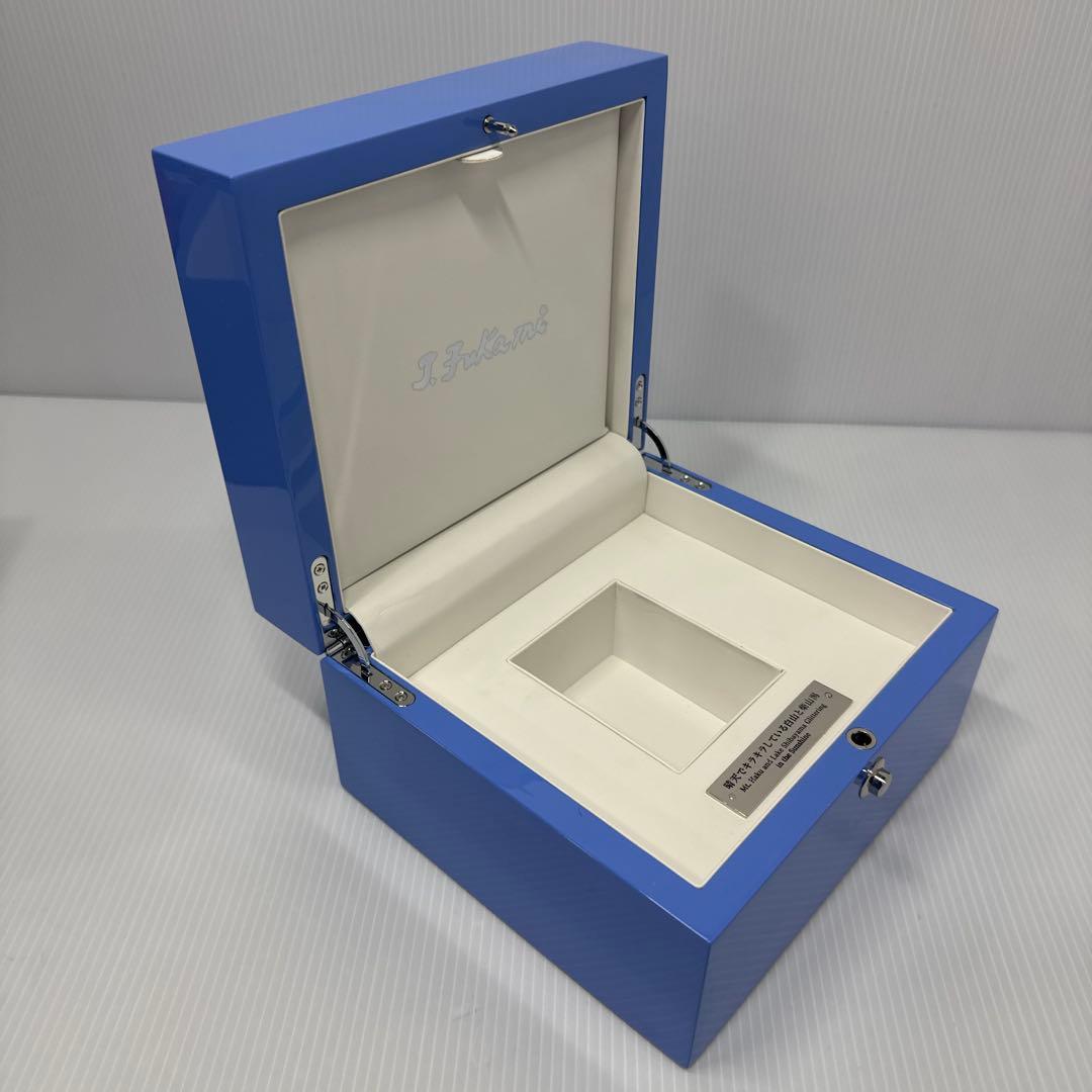 美品 T.Fukami 深見東州 晴天でキラキラしている自由と柴山潟 時計ケース