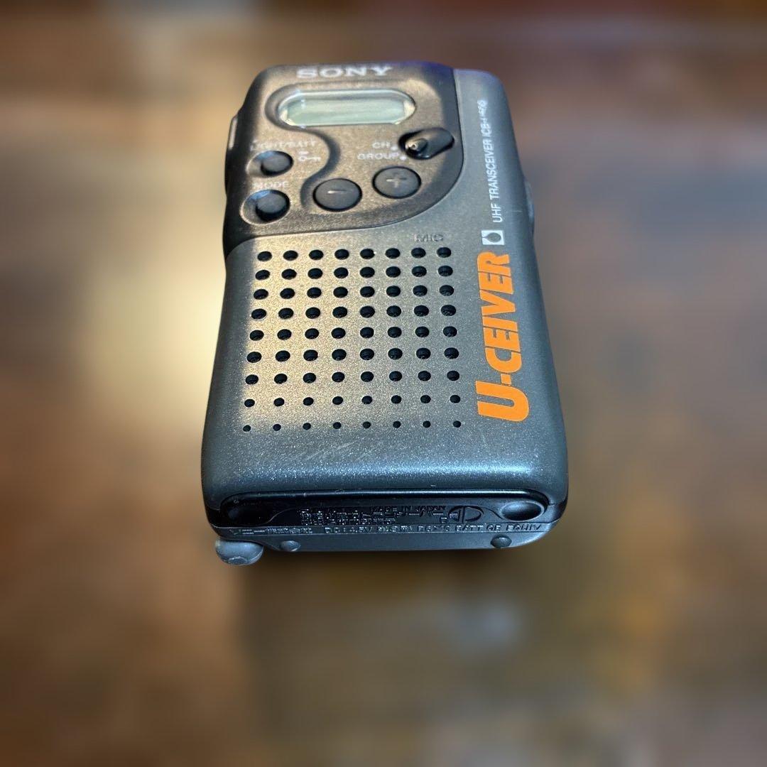 1993年製 SONY U-CEVER 特定小電力トランシーバー 　レア品
