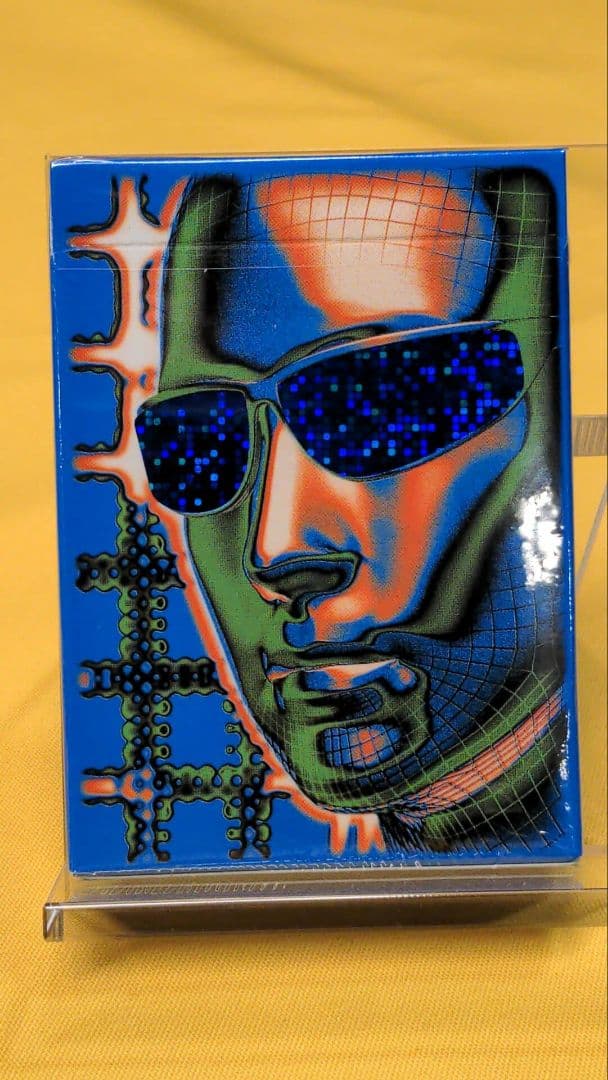 トランプ Fontaine Blue Grid 1/200