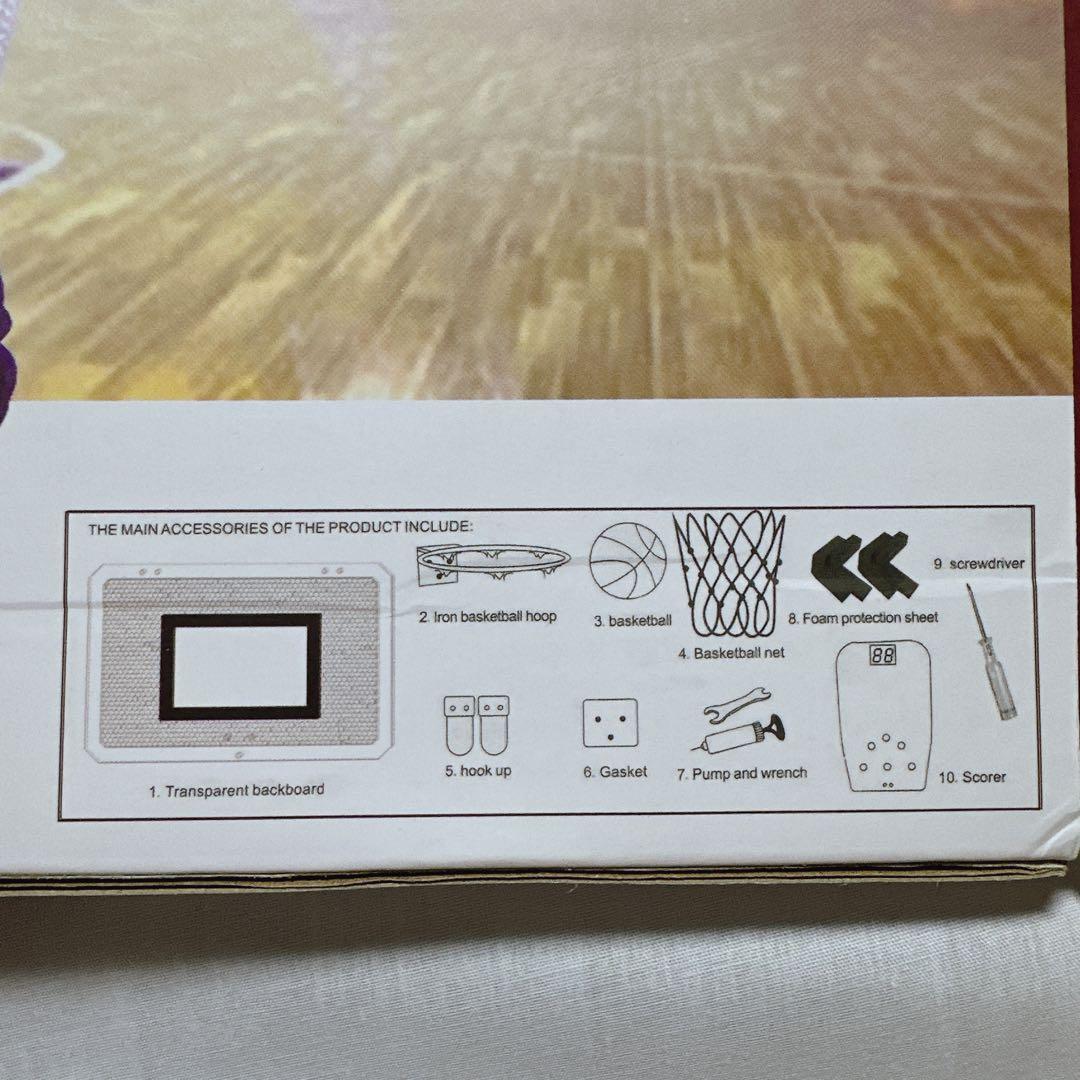 ✨バスケットボールフープセット 電子スコアボード付き