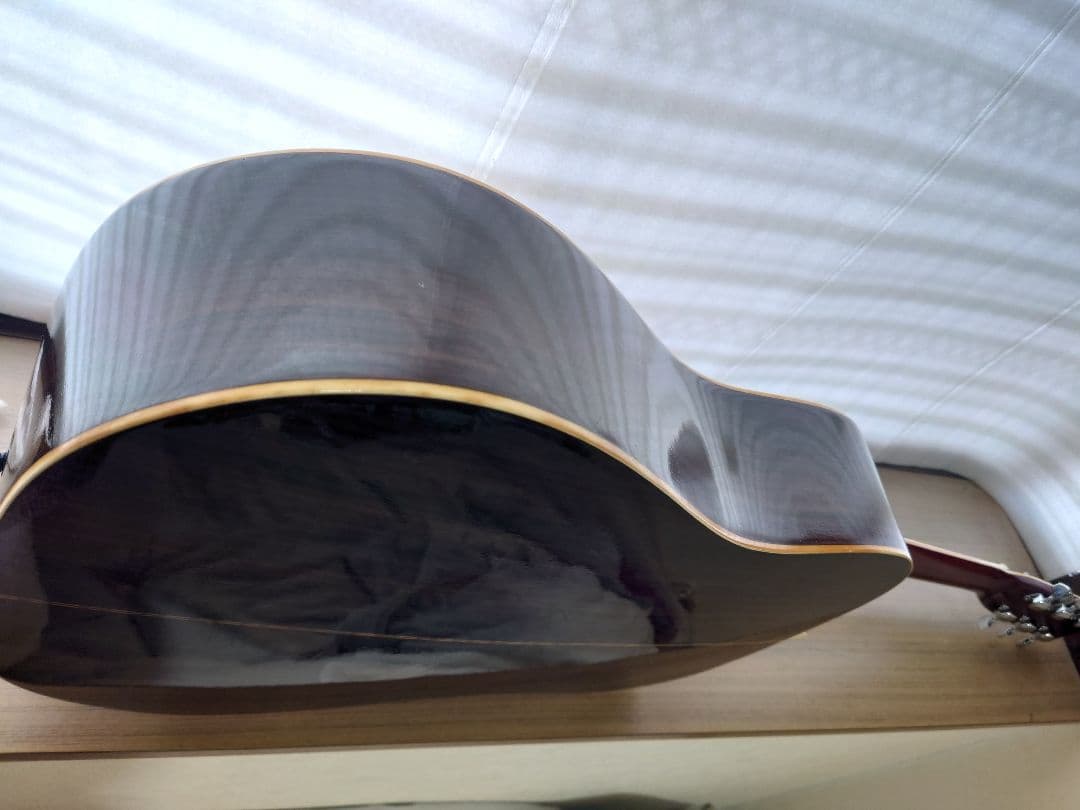 Morris アコースティックギター ユニオンジャック付き