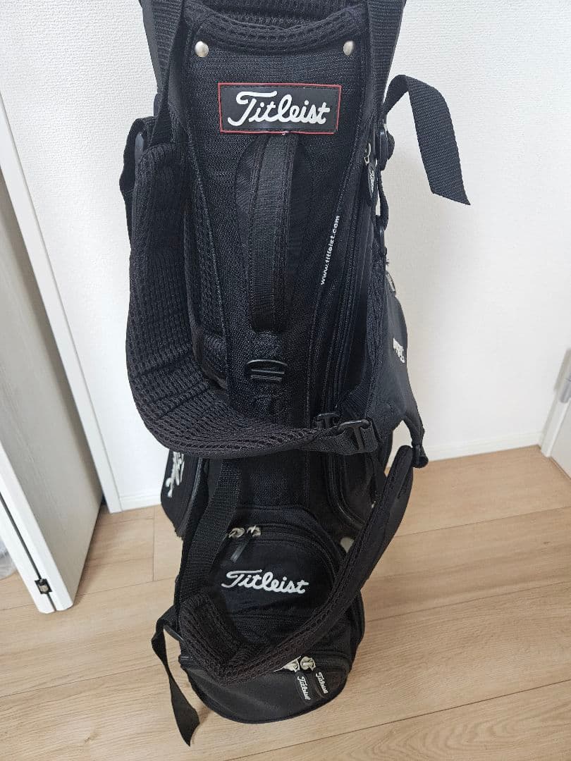タイトリストスタンドキャディバッグ ブラック 8.5号
