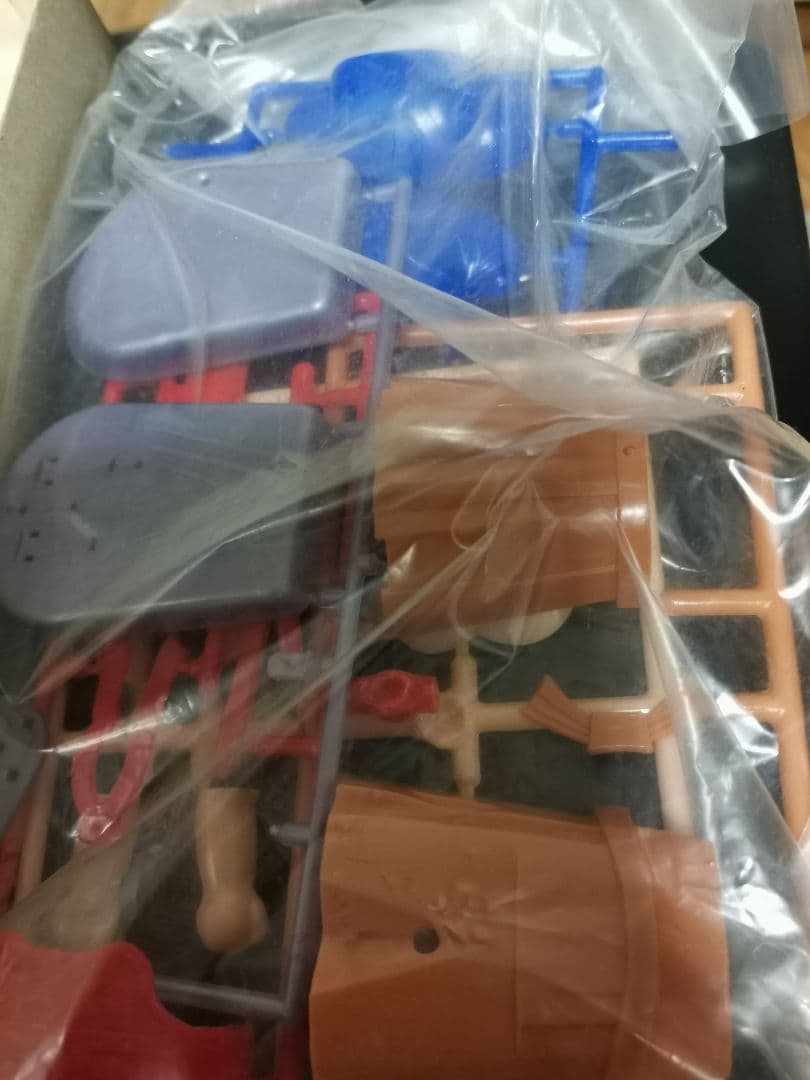 赤胴鈴之助 動くマンガシリーズ 緑商会 プラモデル 1960年代　未組立