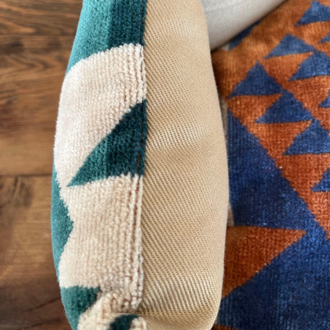 ペットベッド　ハンドメイド444 ペンドルトン　リメイク　猫ベッド　犬ベッド