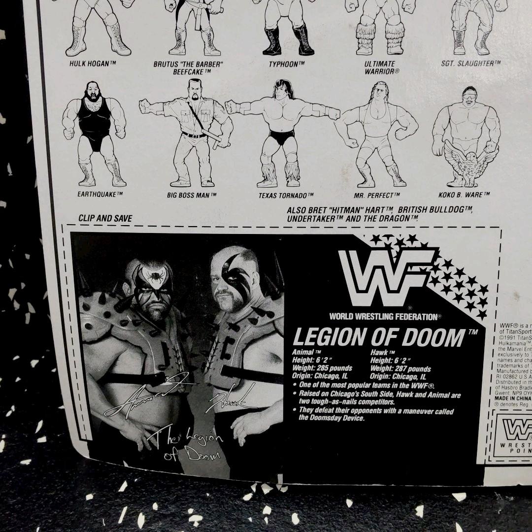 ビンテージ　WWE WWF プロレス　ザ ロードウォリアーズ　GIJOE　レア