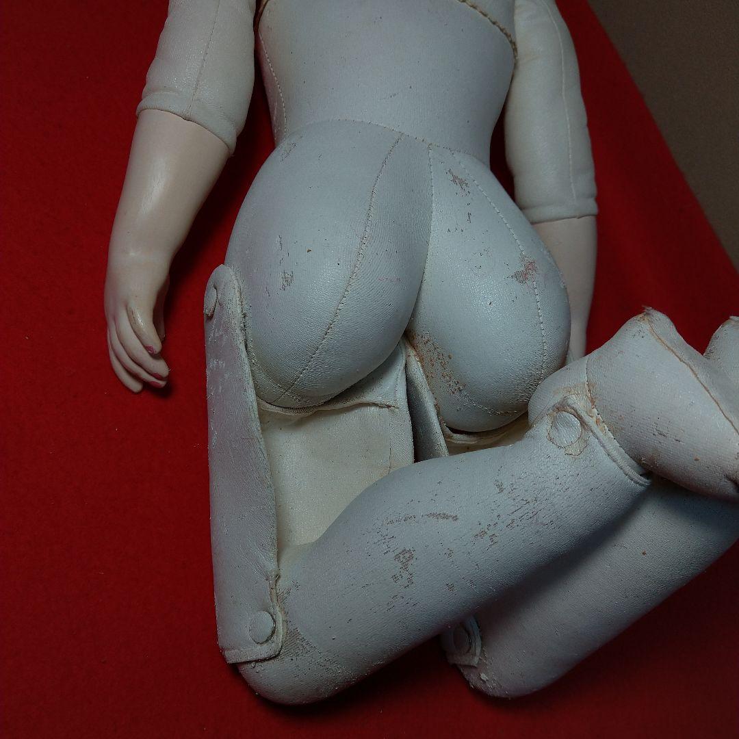 作りかけ　市松人形　ビスクドール