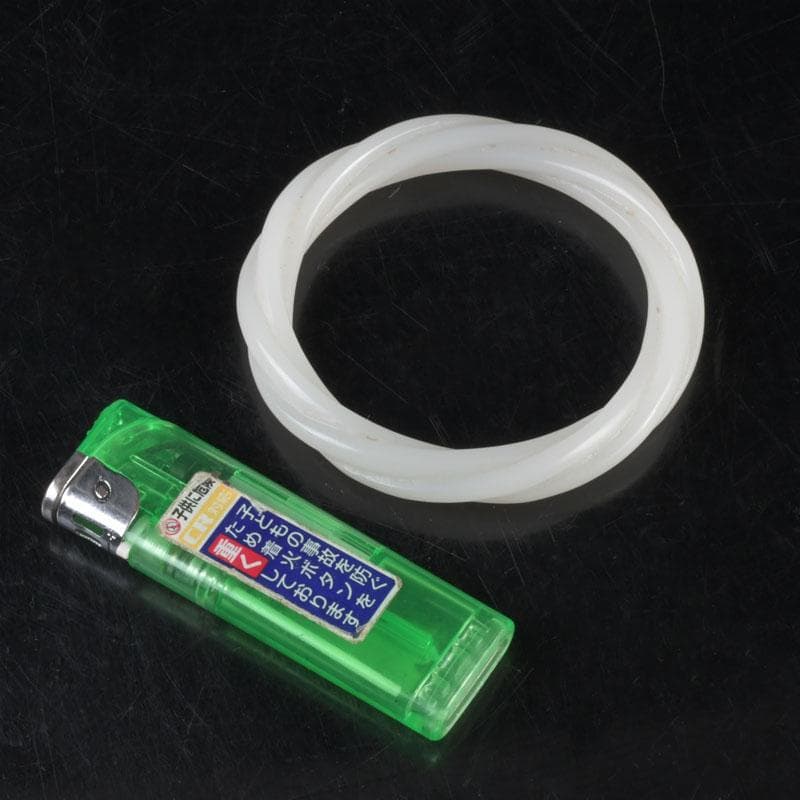 中国　玉石白玉彫刻　玉器　環　装飾品　V　9278E