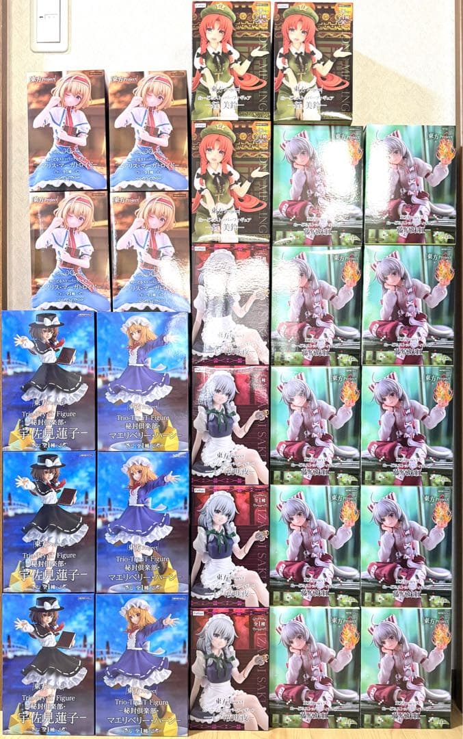 【匿名配送】東方Project フィギュア 27点