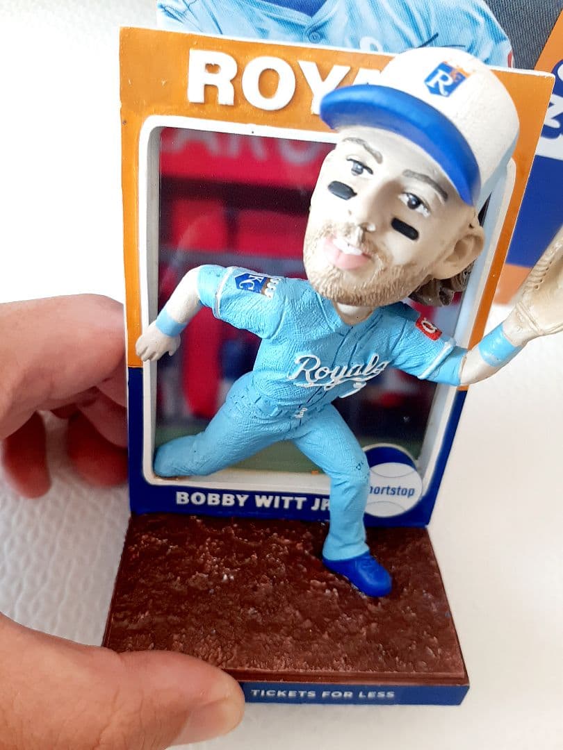 ボブルヘッド　ボビー・ウィットJr. ロイヤルズ　球場配布　mlb　非売品
