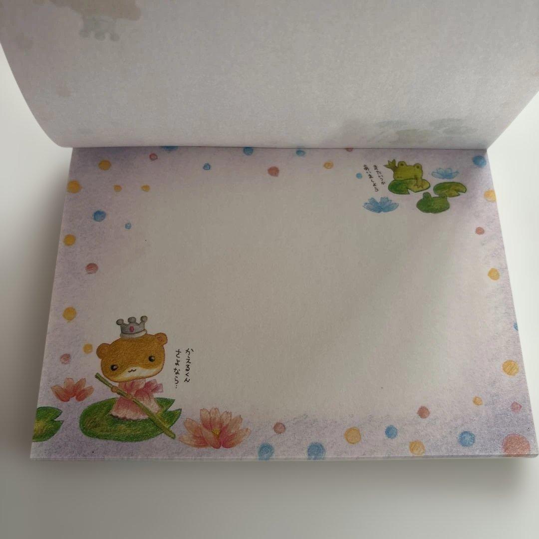 クラックス　メモ帳　おやゆびハムちゃん　平成レトロ　平成女児