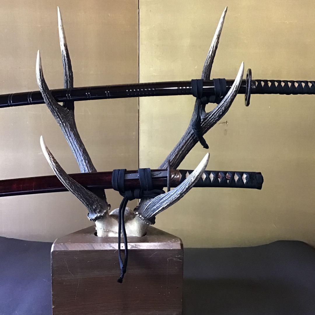 刀掛　日本本州鹿角製