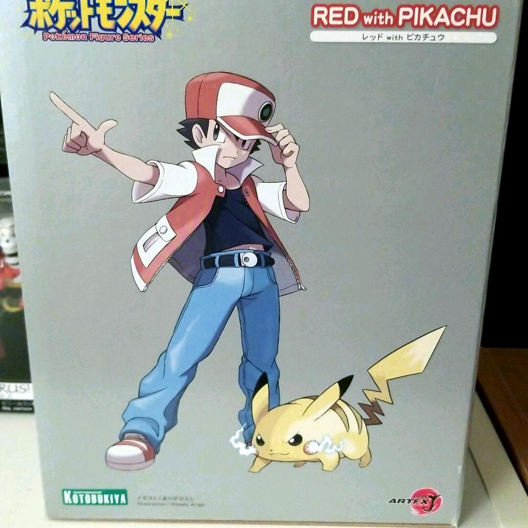 コトブキヤ ポケットモンスター レッドwithピカチュウ フィギュア