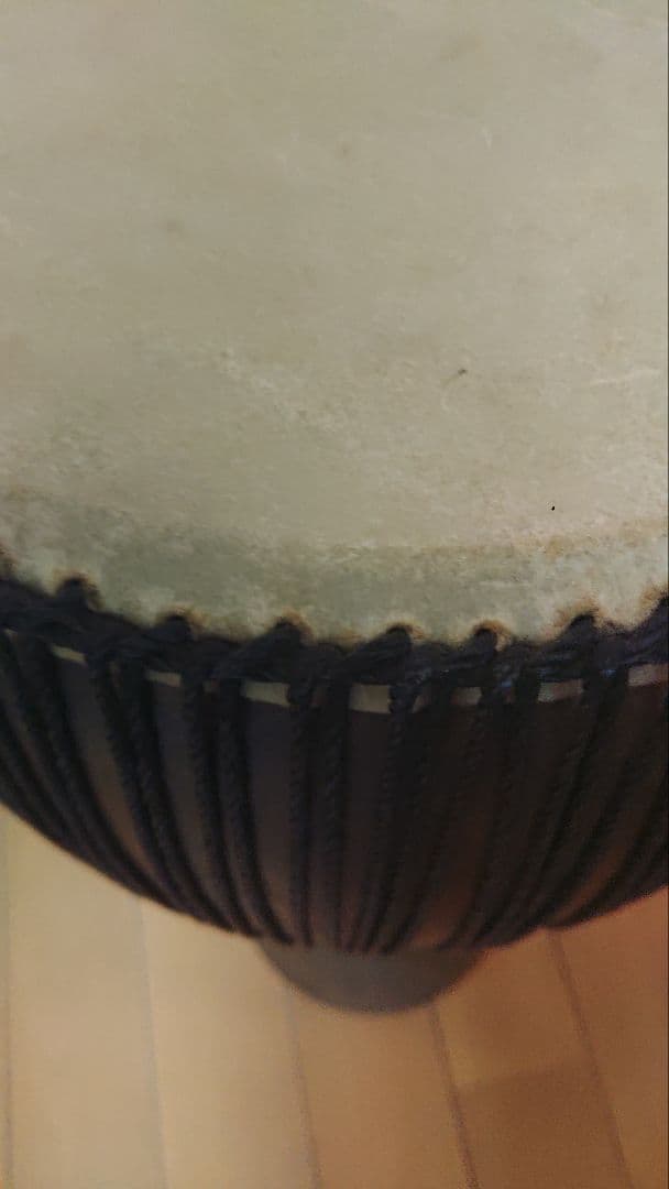 hana kumi　ジャンベ　直径約24.5cm高さ約48.5cm　　②