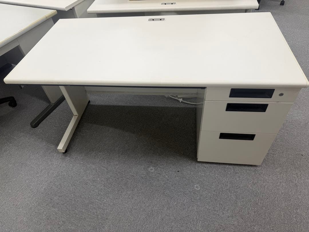 オフィス片袖デスク 1400x700x700