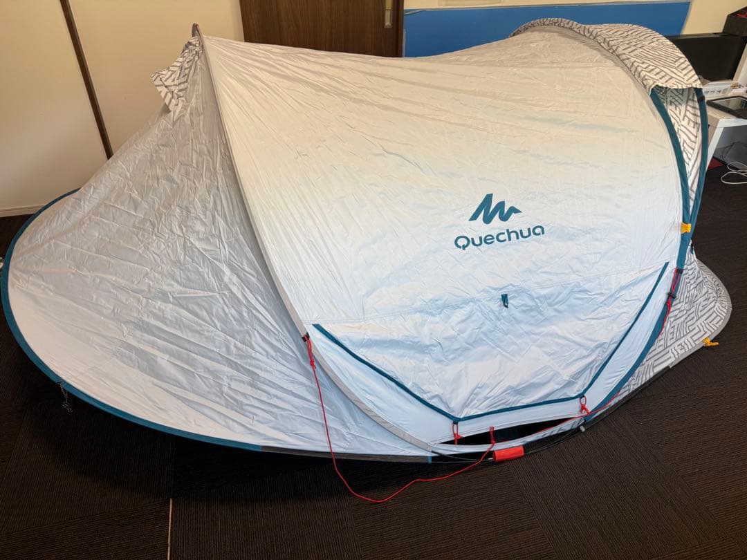 [ほぼ新品]Quechuaケシュア2SECONDS FRESH&BLACK2XL