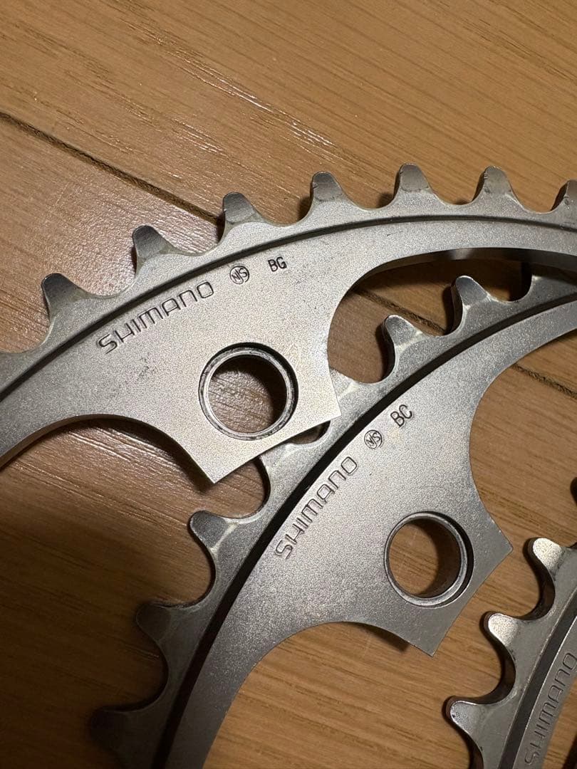 SHIMANO チェーンリング 5枚セット（PCD144) （マスカット）