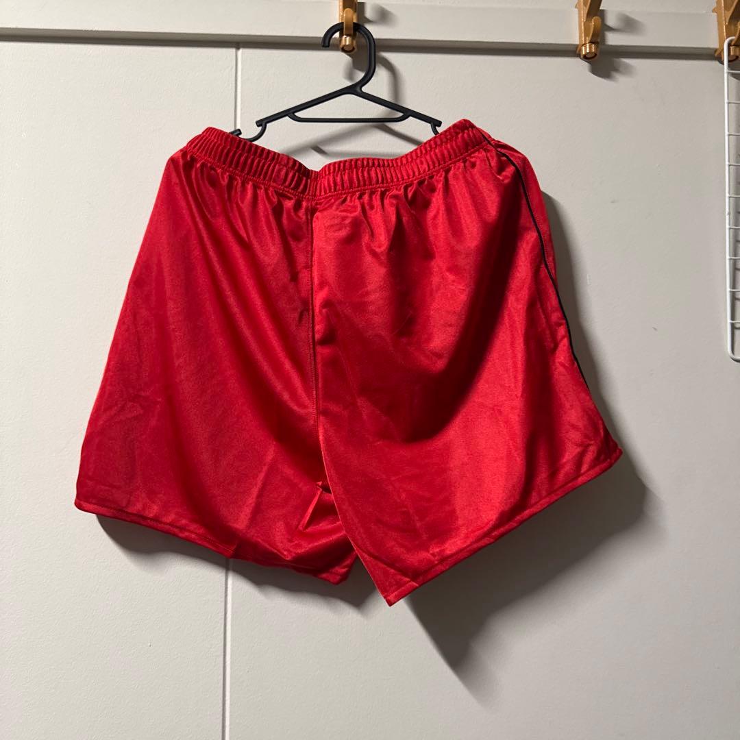 アシックス 赤 ショートパンツ6番 JAPAN(みかん)