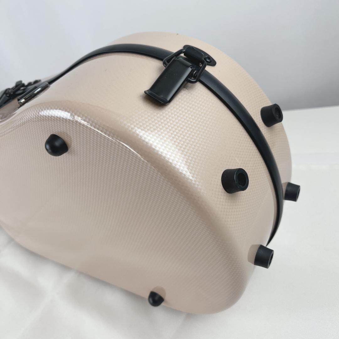 美品☘️ カーボンマック　バイオリンケース　4/4サイズ　ピンクベージュ