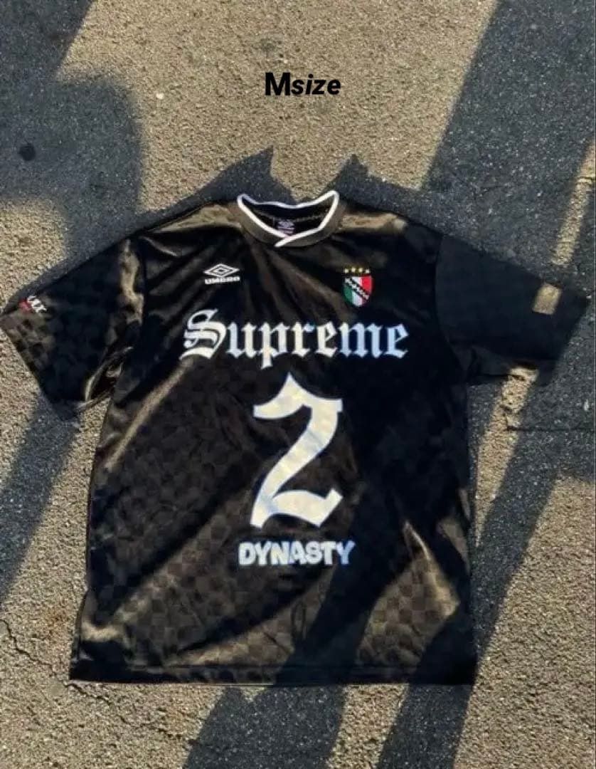 Supreme Umbro Soccer Jersey ブラック