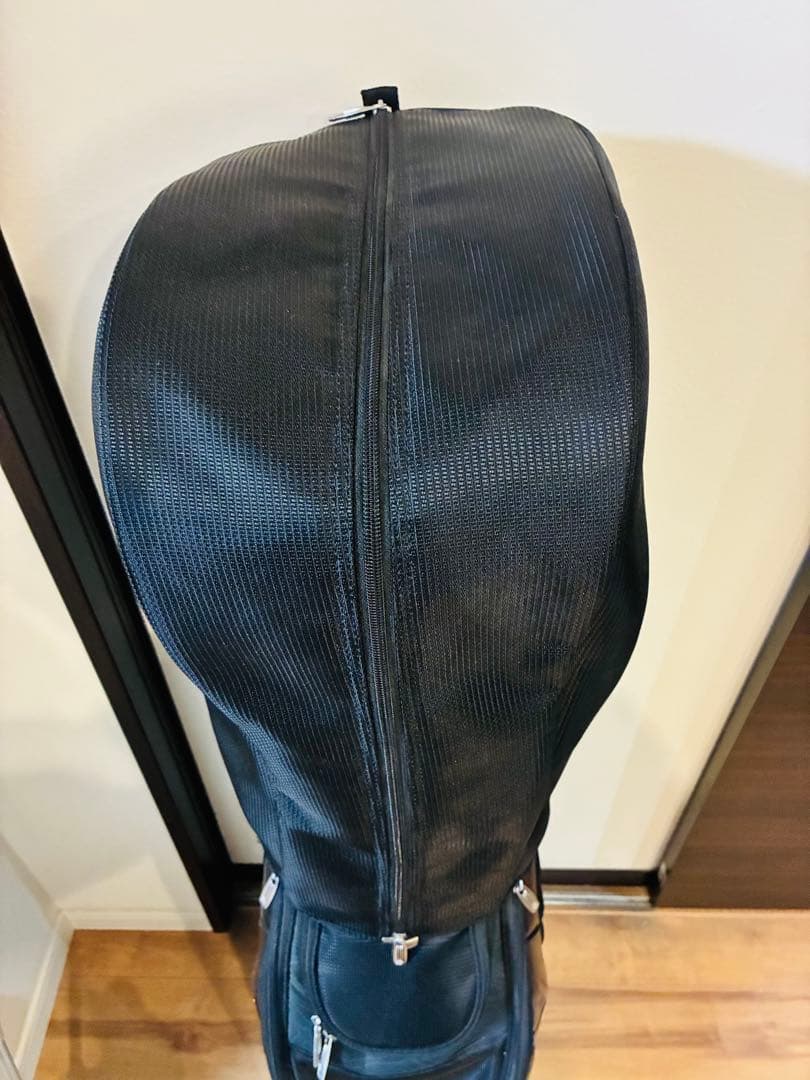 adidas アディダス　ブラック キャディバッグ