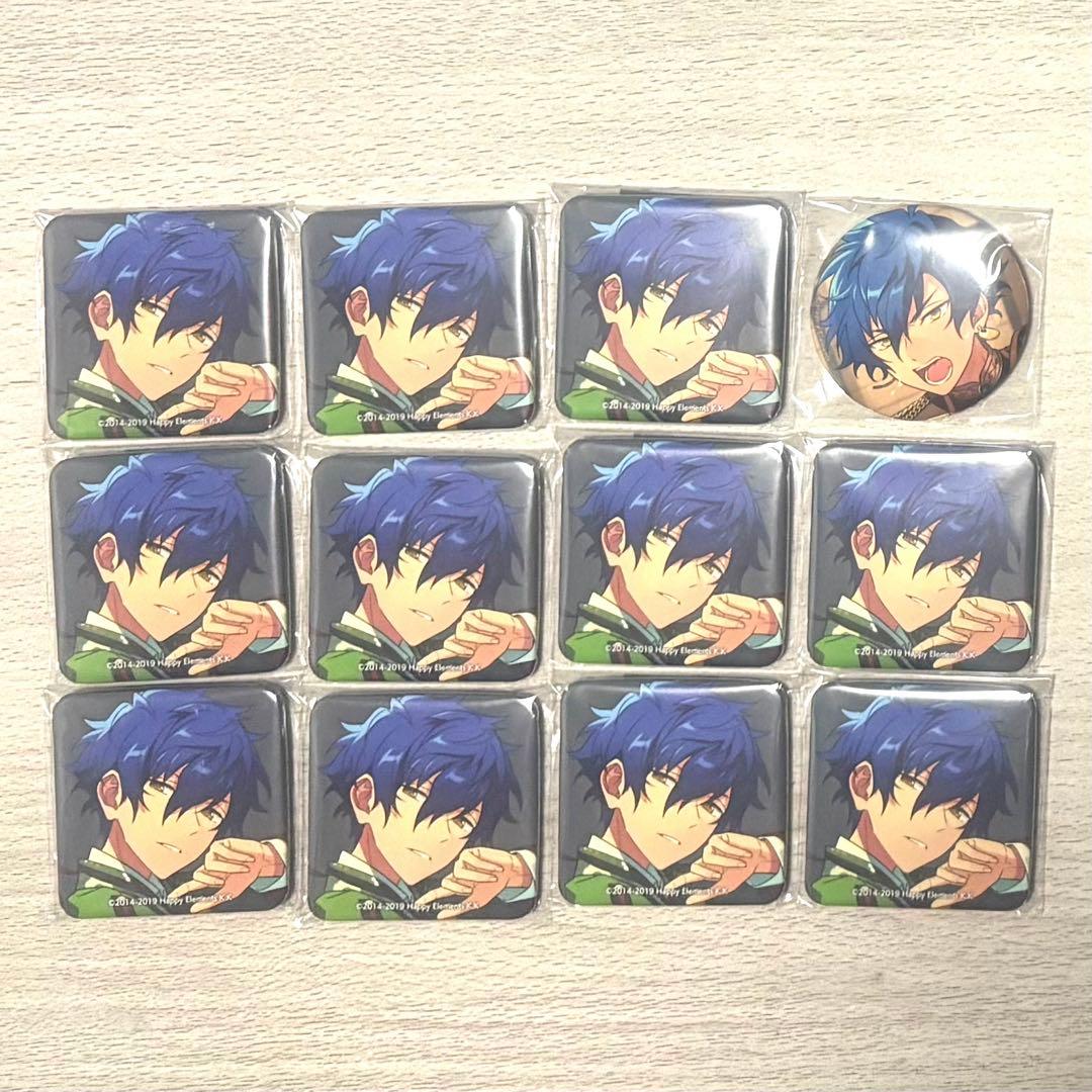 あんスタ TRIP アルバム スクエア 缶バッジ 特典 漣ジュン 12点セット