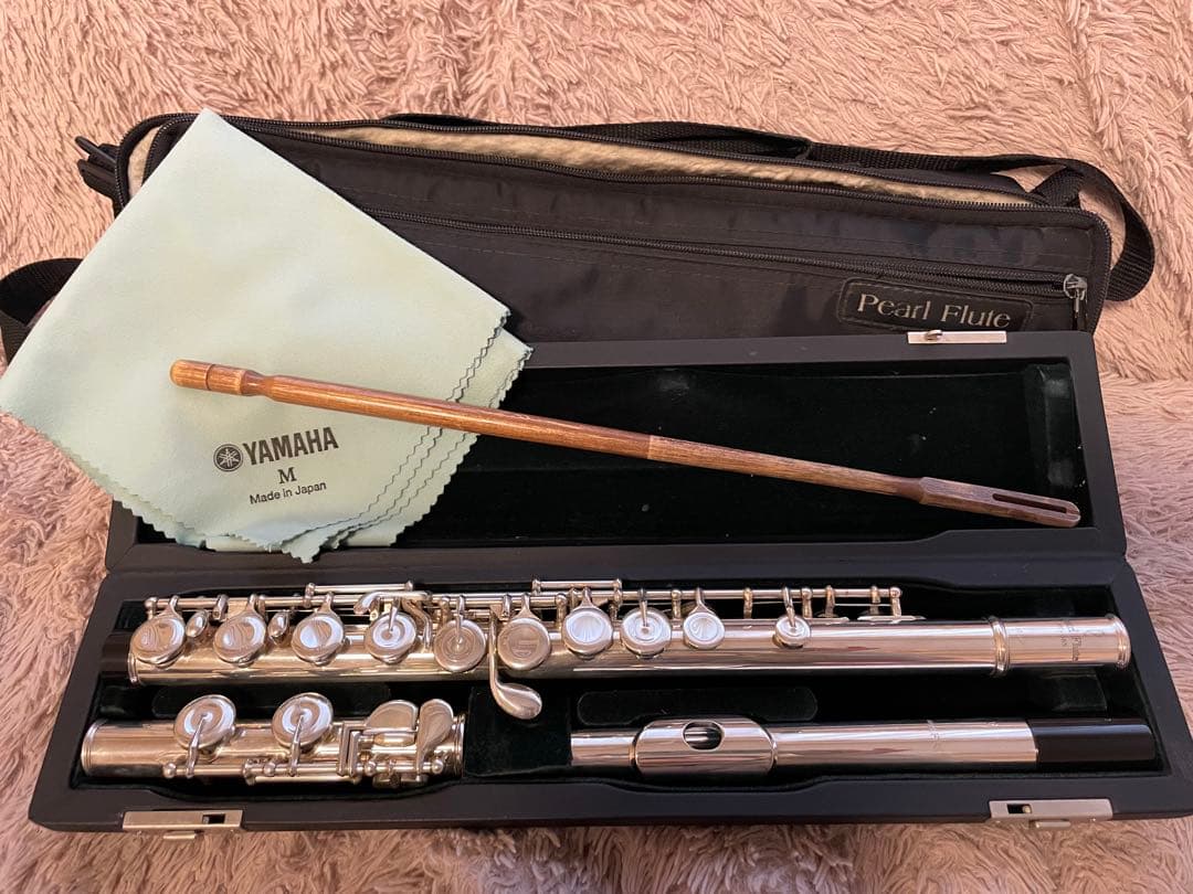 PEARL パール　フルート　PF-665E 本体　ケース　バッグ