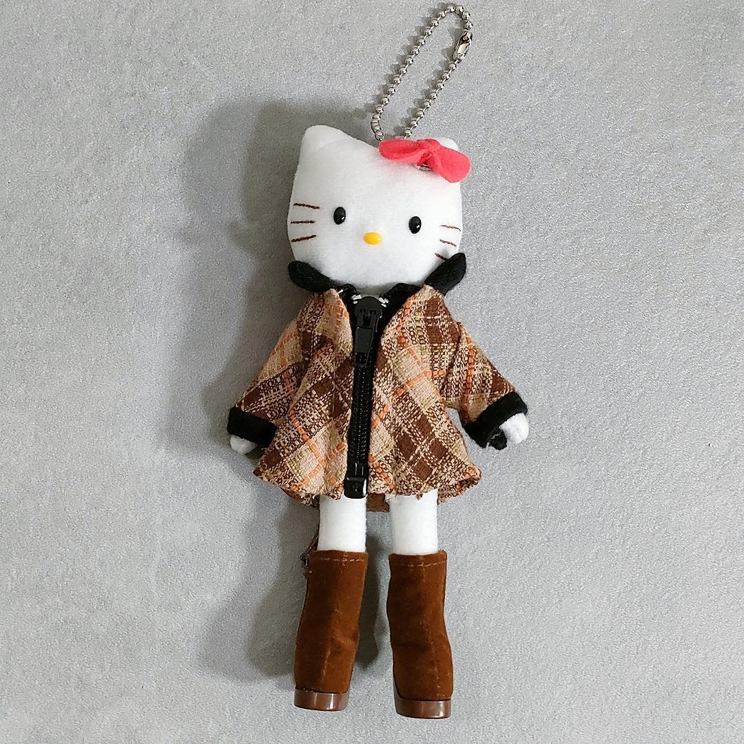 茶チェックジャケット ブーツ ハローキティ ドレスアップコレクション サンリオ