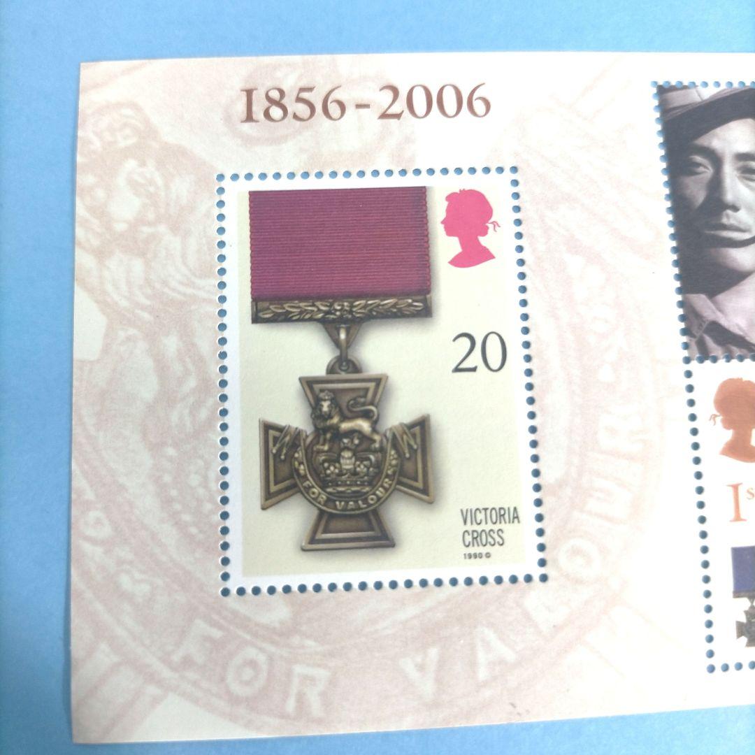 2640 外国切手 イギリス 2006年 ビクトリア十字勲章100周年 未使用