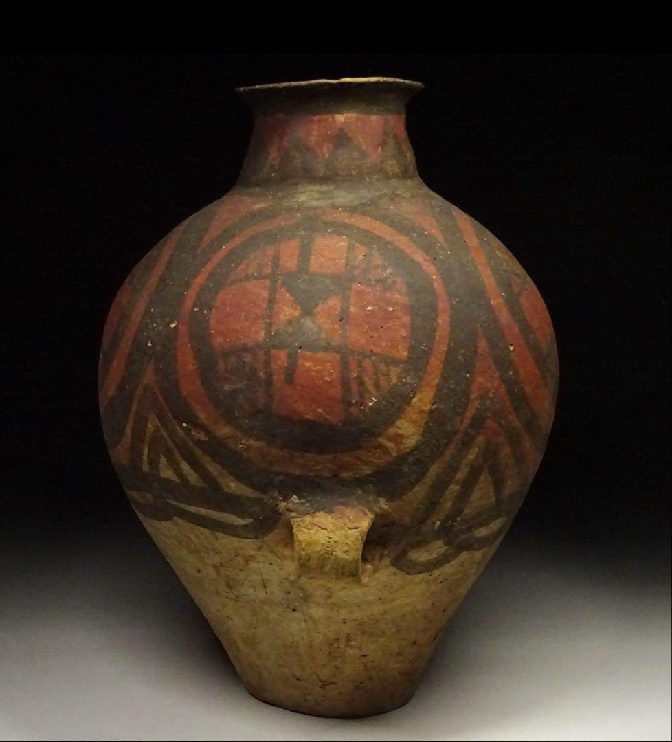 彩文土器 彩陶 新石器時代 アンダーソン土器 中国 発掘 出土 骨董 古美術