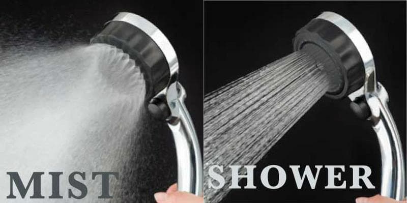 マイクロバブル 節水シャワーヘッド ミスト 手元止水 低水圧SH216-2T