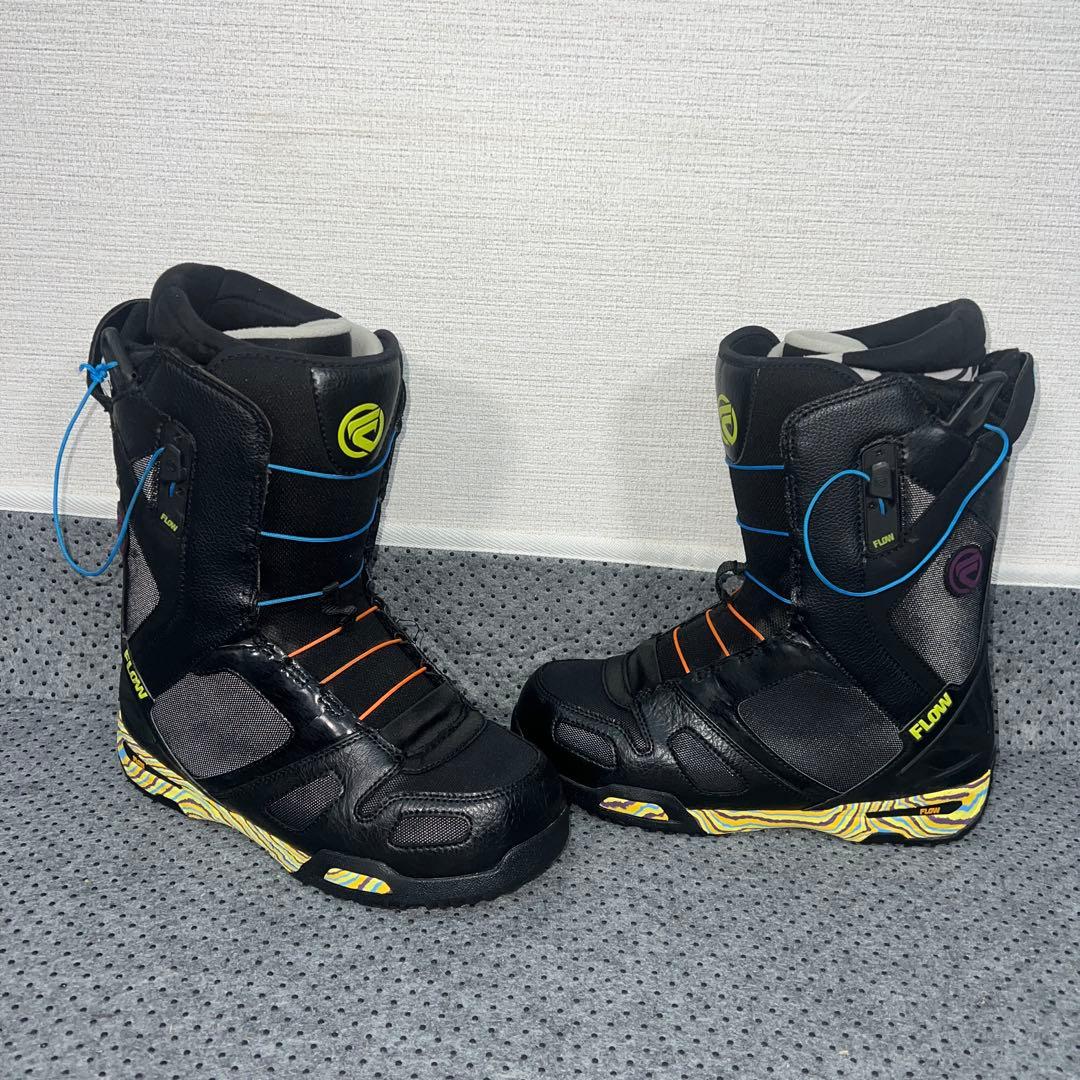 ５回使用 メンズ 27cm FLOW TCU スノーボードレースブーツ