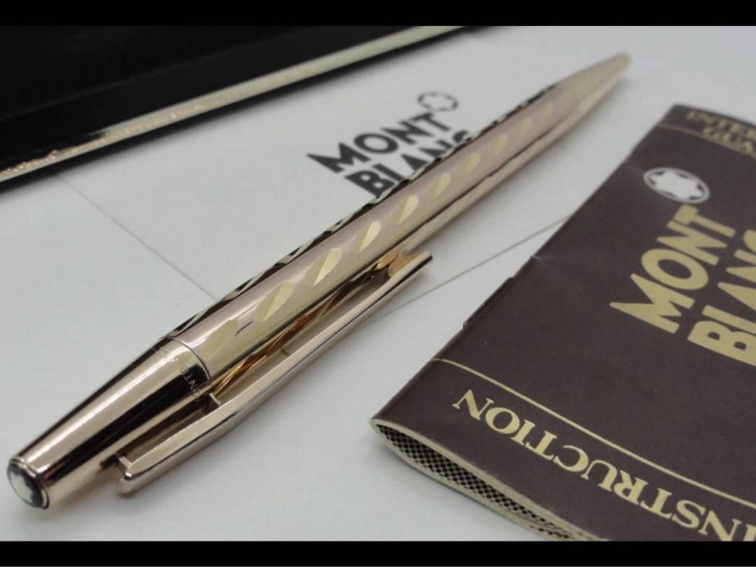 絶対手にしたい幻の限定品入手困難特別彫金★金運上昇の総金張1900番台モンブラン