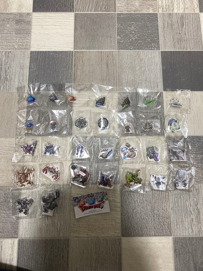 ドラゴンクエスト　ミニアクリルブロックコレクション　30種類　コンプリート