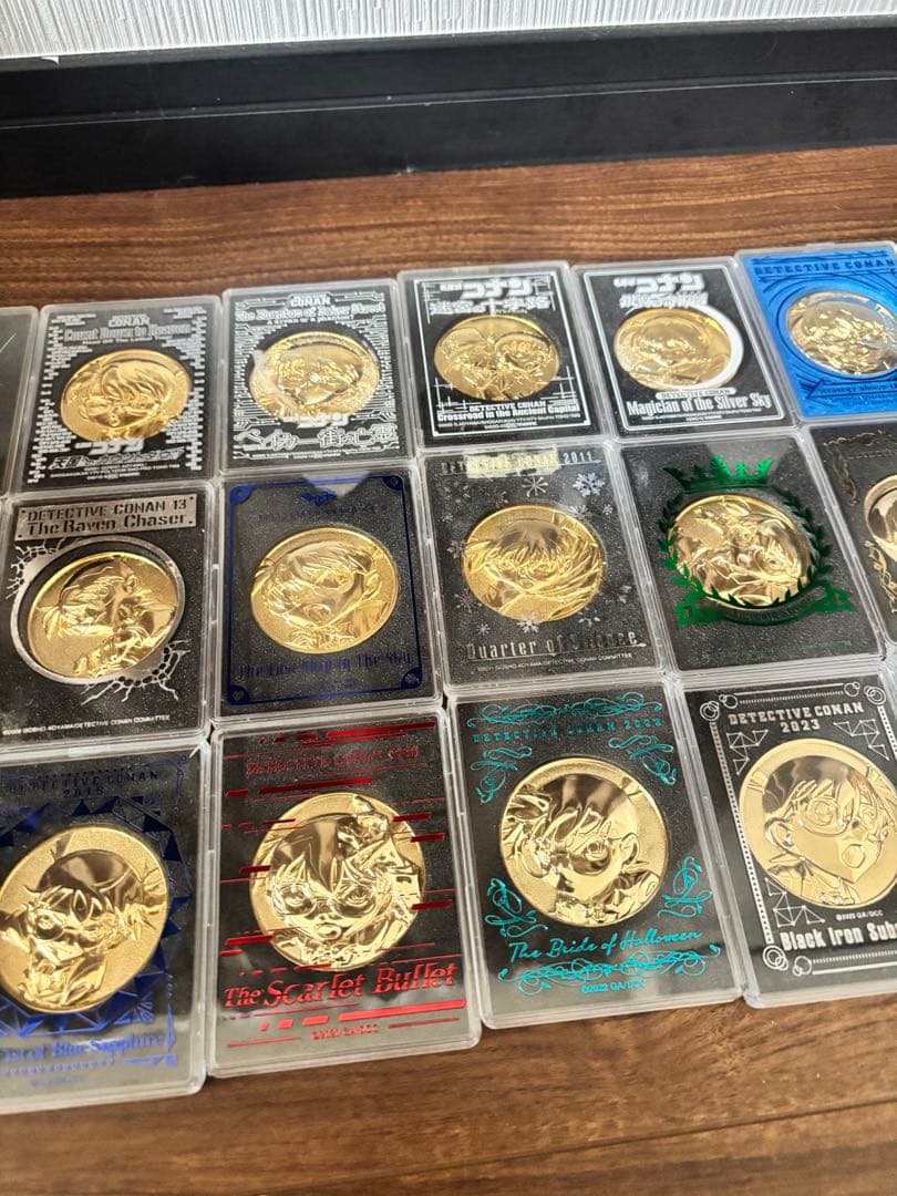 【ほぼコンプリート】名探偵コナン 記念メダルセット　計24個