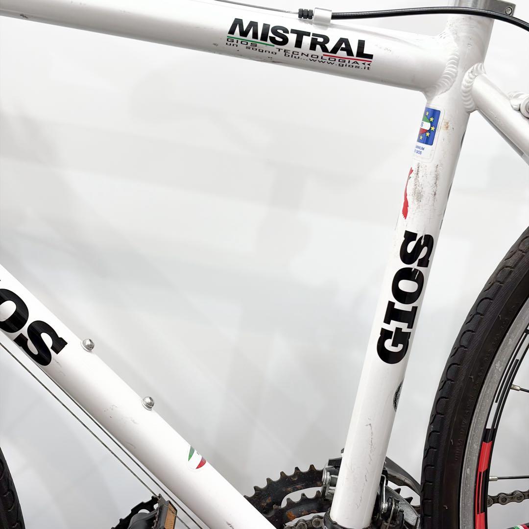 GIOS MISTRAL クロスバイク 2023年モデル 480サイズ ホワイト